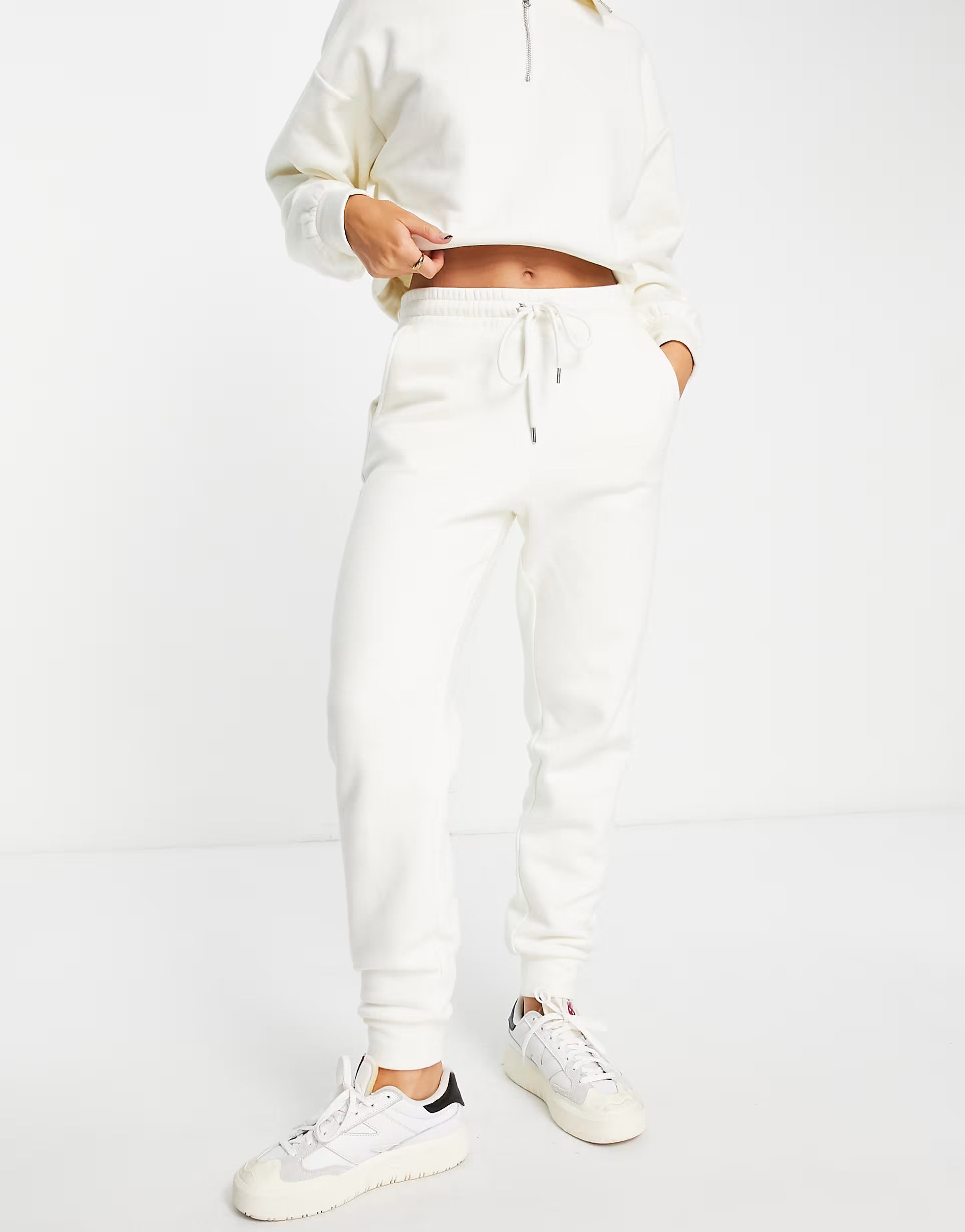 Lindex Exclusive sweatpants in cream - CREAM | ASOS (Global)