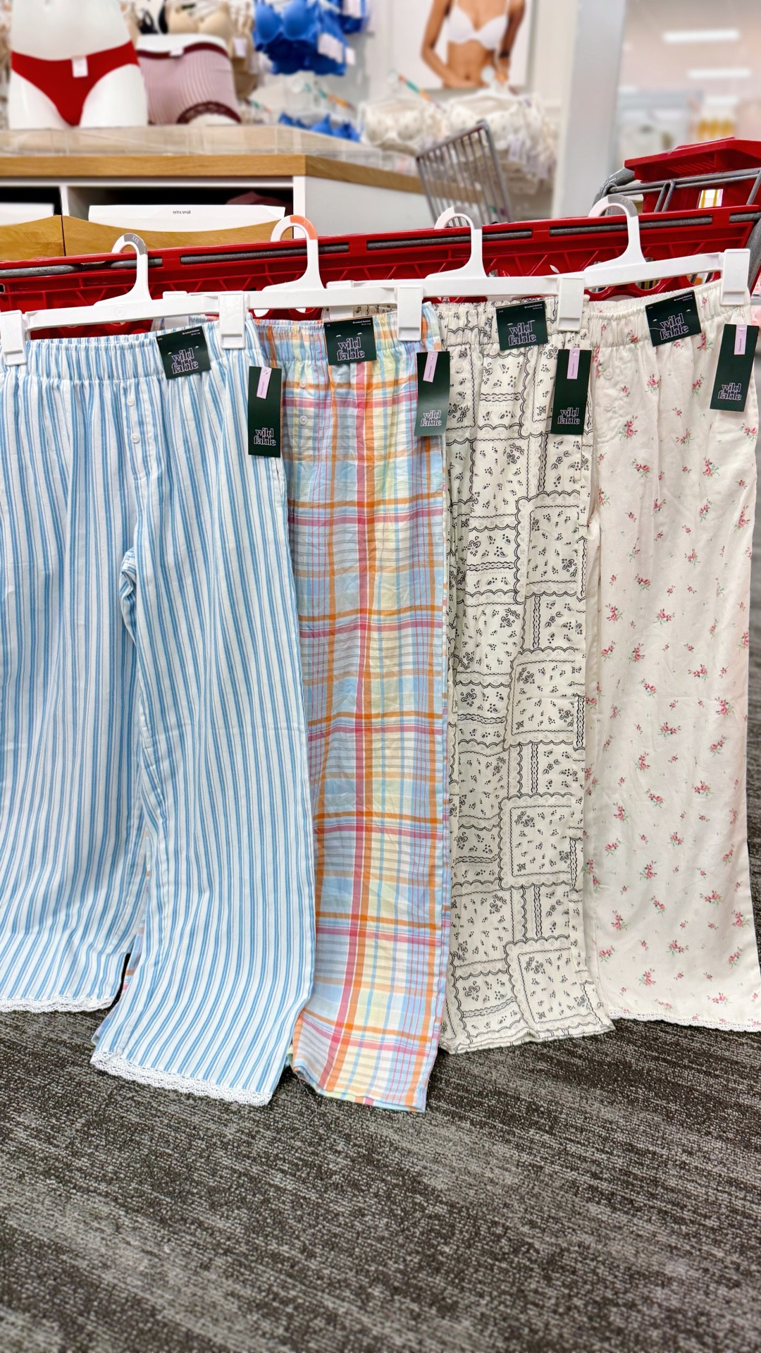 So cute + insanely comfy!! These NEW 100% cotton pajama pants at Target a must-have! 🥰 Which print are you grabbing first? @Target

#LTKTravel #LTKootd