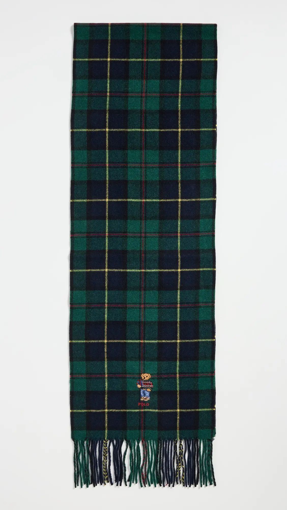 Polo Ralph Lauren Holiday Tartan Bear Scarf | Shopbop | Shopbop