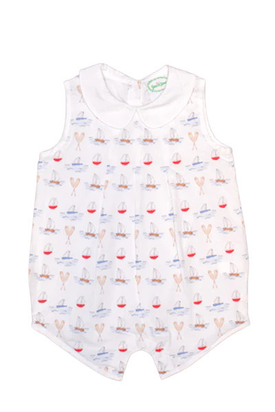 Sailboat Romper | Grace and James Kids