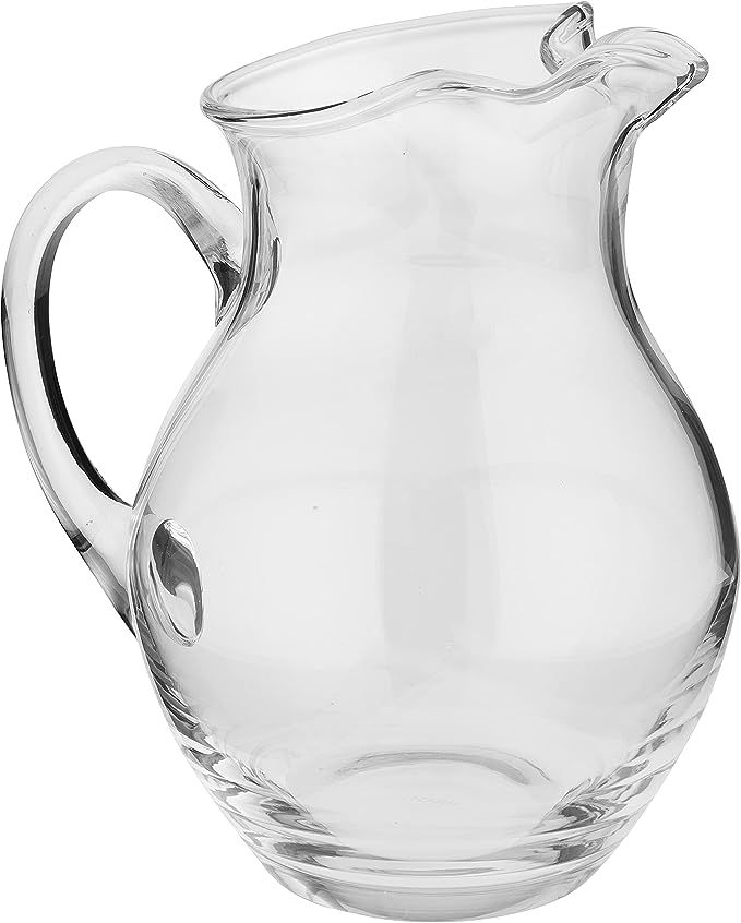 Mikasa 5136551 Napoli Glass Beverage Pitcher Clear, 70 Ounce | Amazon (US)