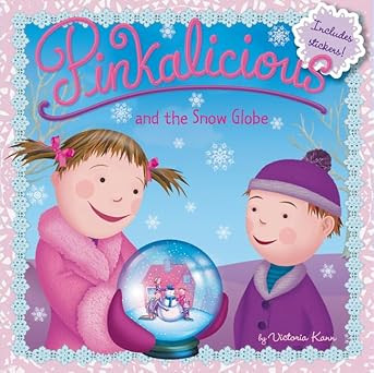 Pinkalicious and the Snow Globe: A Winter and Holiday Book for Kids      Paperback – Sticker Bo... | Amazon (US)