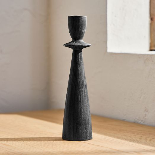 Tira Wood Taper Holders | West Elm (US)