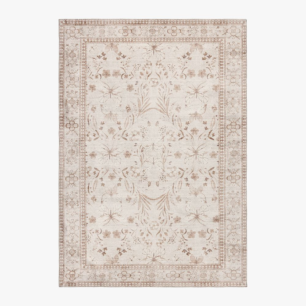 Butterfly Washable Rug | Pottery Barn Teen