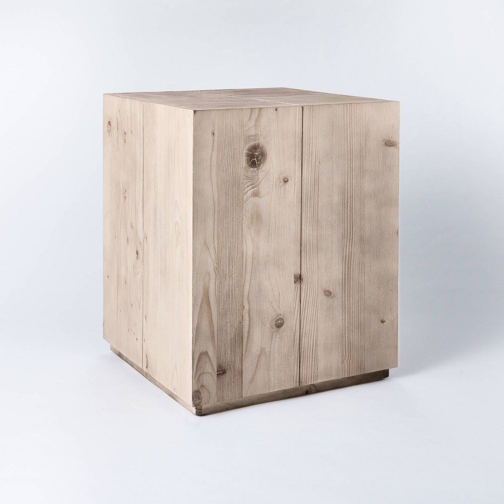 Wood Stump Accent Table - Threshold designed with Studio McGee | Target