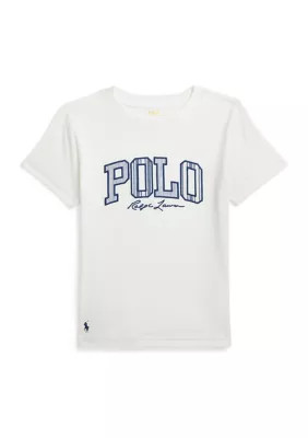 Boys 2-7 Striped Logo Cotton Jersey T-Shirt | Belk