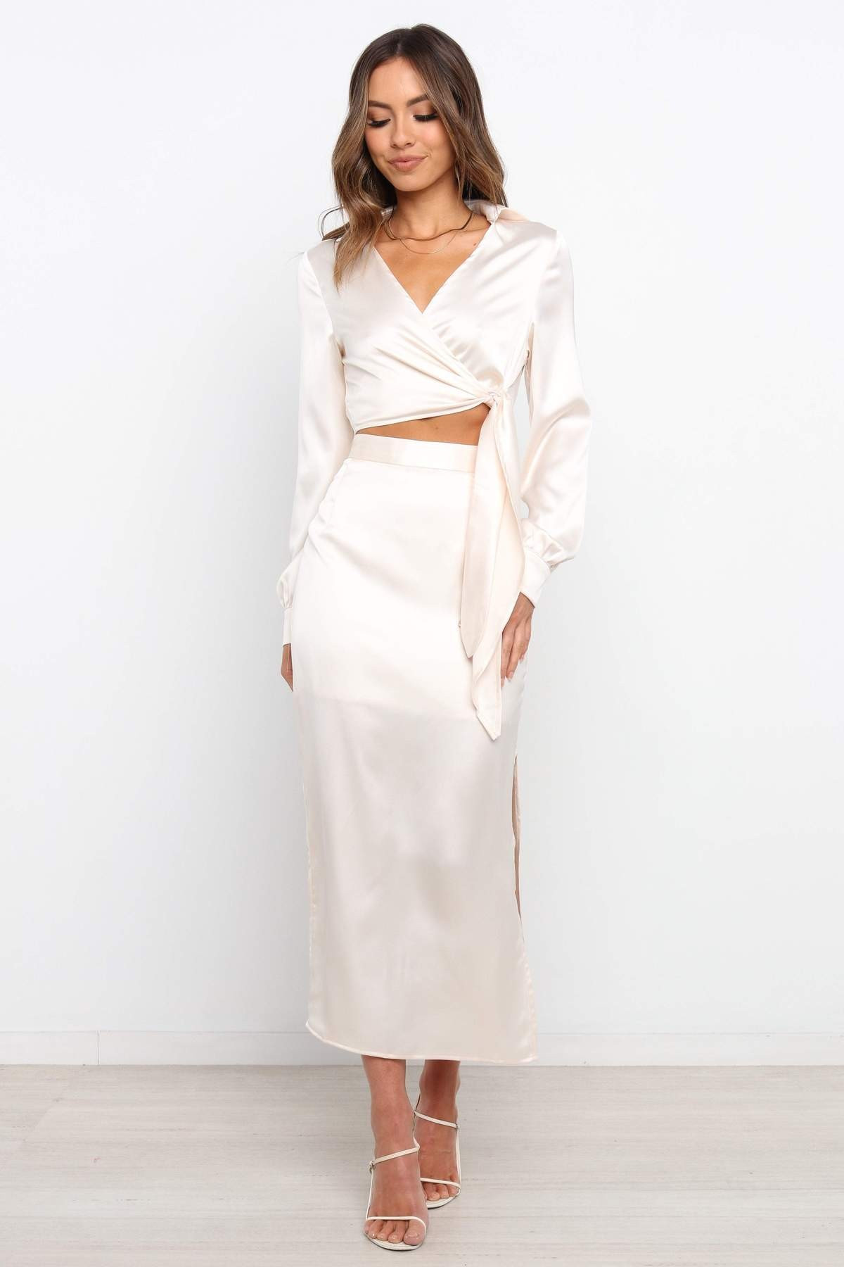 Relana Skirt - Champagne | Petal & Pup (US)