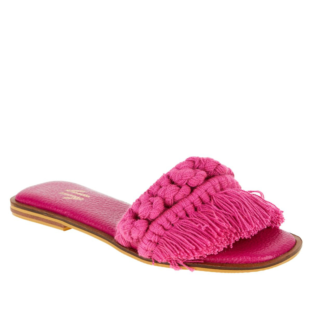 Silvia Cobos Candy Flat Sandal | HSN