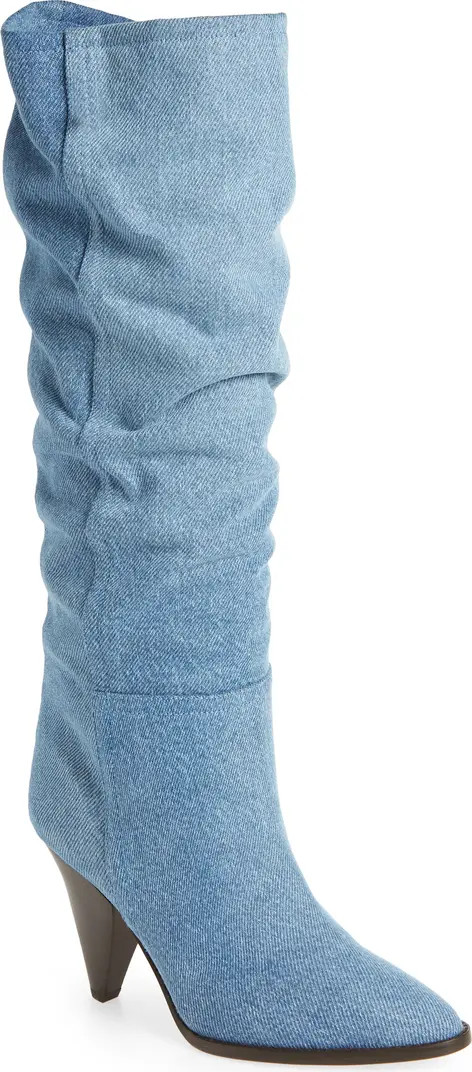 Isabel Marant Ririo Denim Tall Boot (Women) | Nordstromrack | Nordstrom Rack