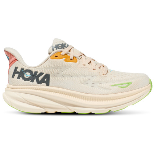 HOKA Womens HOKA Clifton 9 - Womens Running Shoes Astral/Vanilla Size 08.5 | Foot Locker (US)