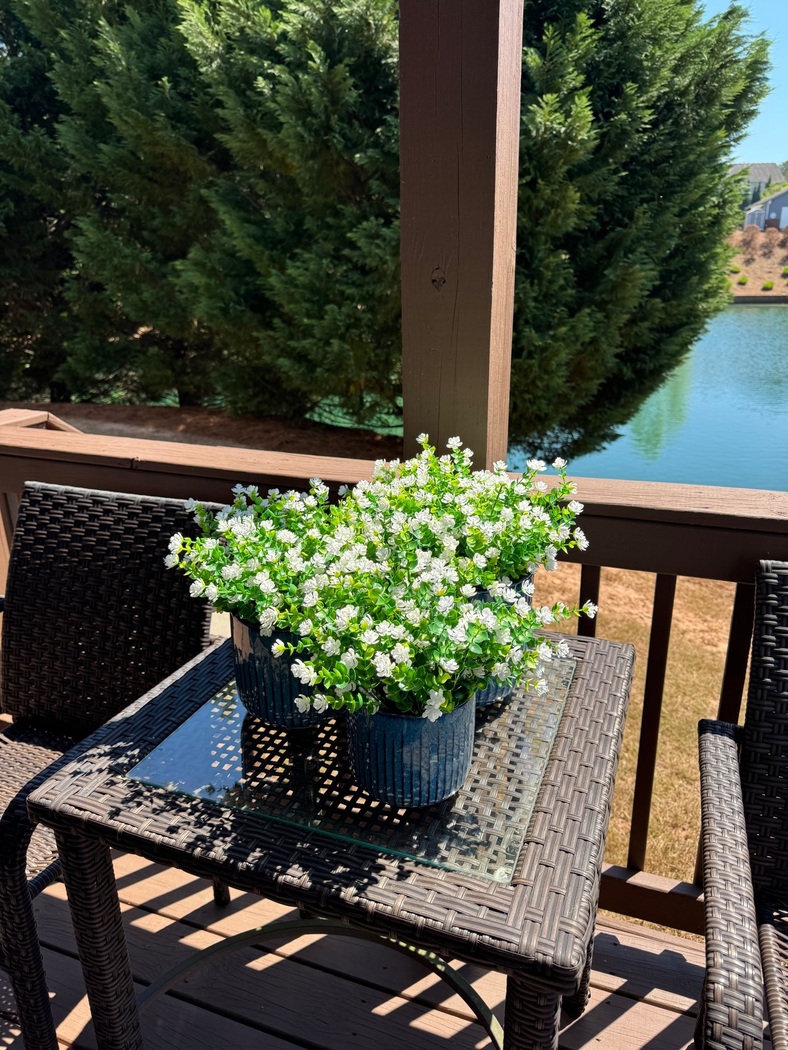 Outdoor faux flowers, flower pots

#LTKHome #LTKSeasonal