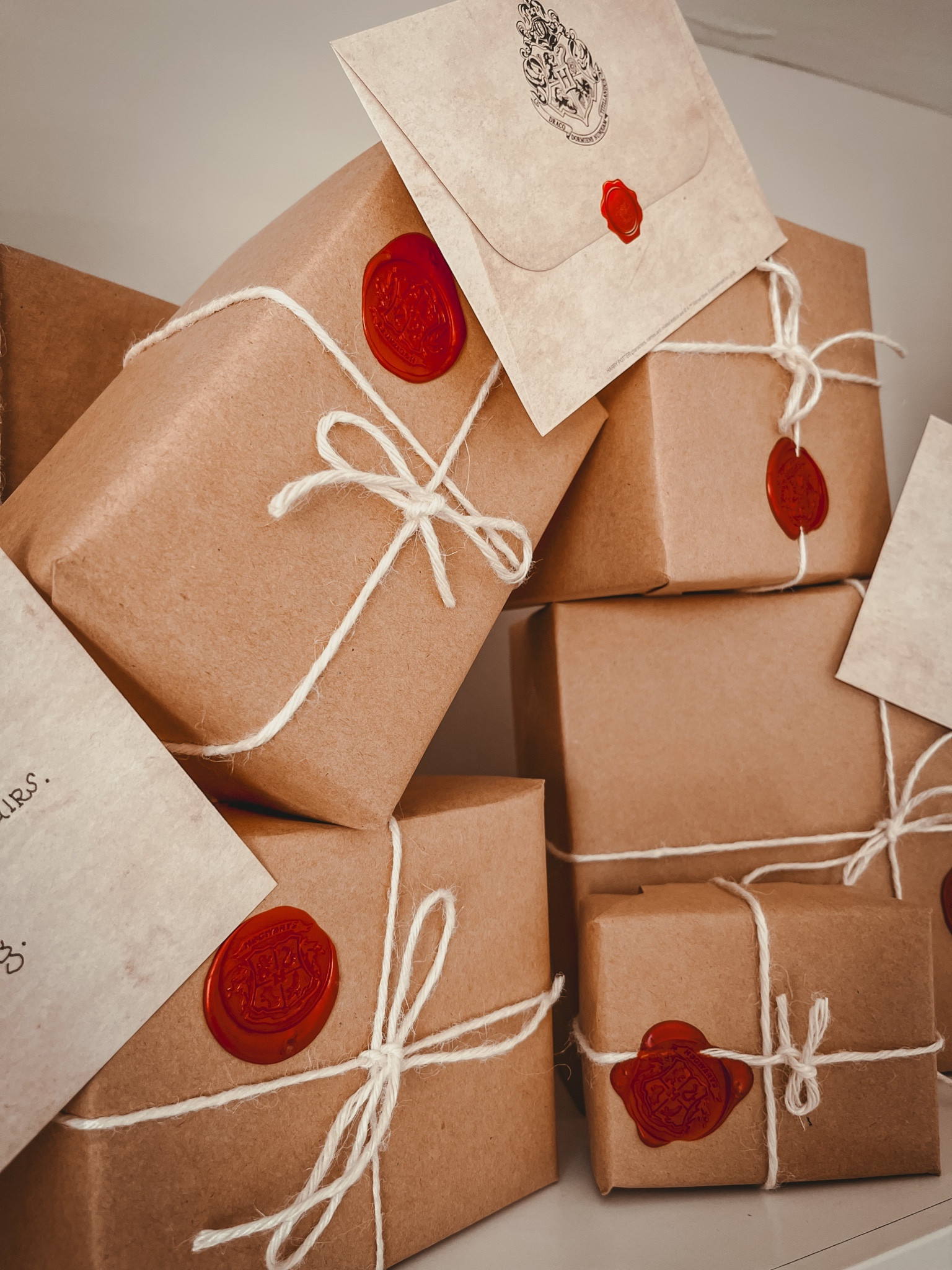 DIY Harry Potter Owl Post Packages! 🦉💌 

Create your own owl post packages and Hogwarts letters! Take advantage of some of the current products on sale for Black Friday! 

#harrypotter #diy #harrypotterfan #owlpost 

#LTKHoliday #LTKCyberWeek #LTKSeasonal