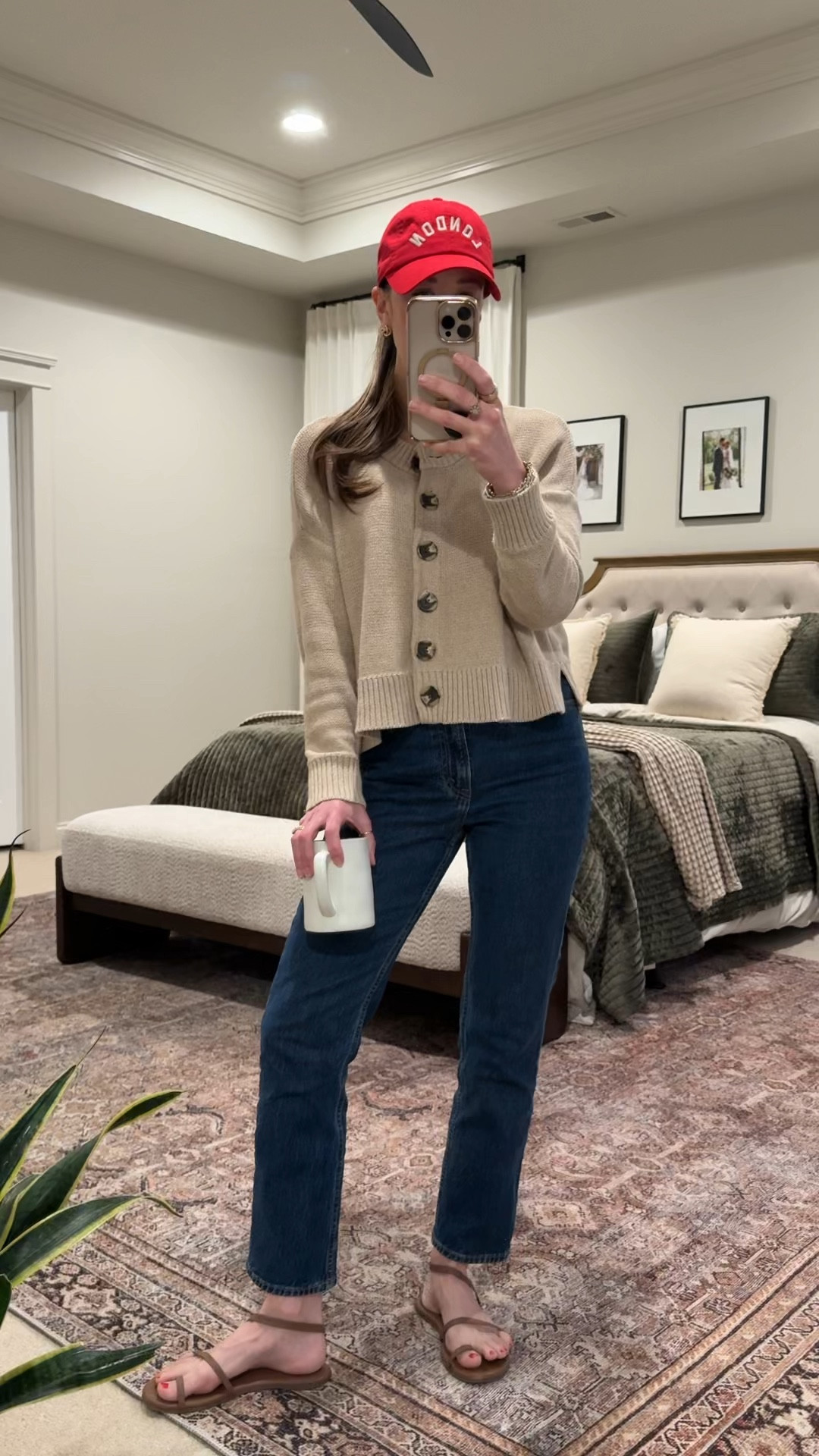 Spring Staples You’ll Wear on Repeat 🤍

• Quince viral cardigan
• Abercrombie high rise ankle straight jeans (sized up to 26 in this wash)
• Minimal leather summer sandals

This cardigan is one of those effortless spring capsule wardrobe pieces — lightweight, neutral, and easy to layer over tees or wear buttoned as a top.

The cropped length works perfectly with high-rise denim, and these ankle straight jeans are such a flattering everyday fit (just size up in this wash).

Use my Quince code INFG-25SIMPLYCHICMAMA10 for savings on their cashmere 🤍 The quality for the price is hard to beat.

Perfect for:
• Spring capsule wardrobe
• Neutral cardigan outfit
• Quince cardigan review
• Casual chic mom outfits
• Ankle straight jeans outfit
• Everyday minimalist style

This is a true mix-and-match piece you’ll reach for all season.

#LTKSpringSale #LTKSeasonal #LTKootd

#LTKSpringSale #LTKootd #LTKgrwm