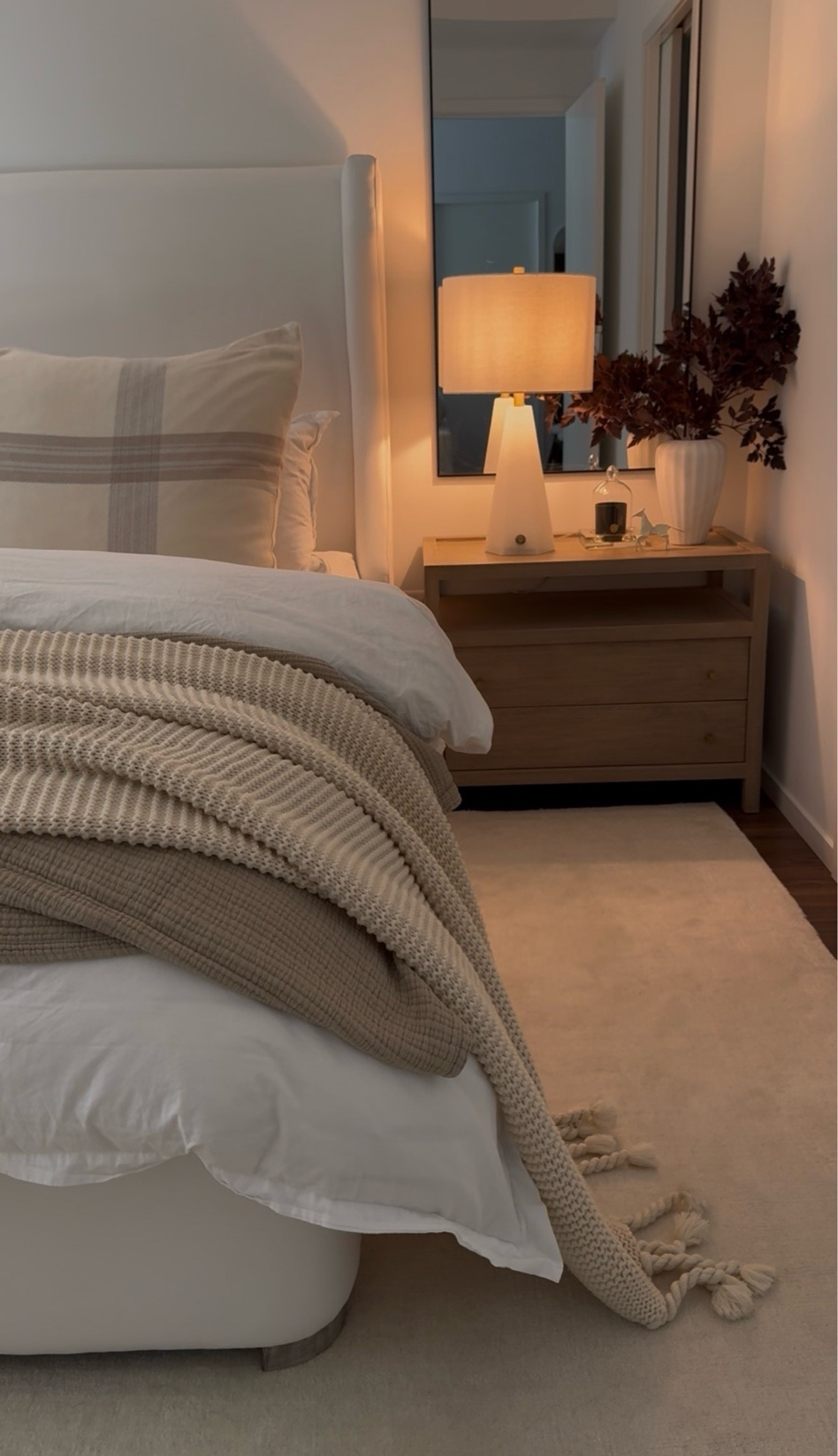 Cozy bedroom styling🤍

#LTKHome