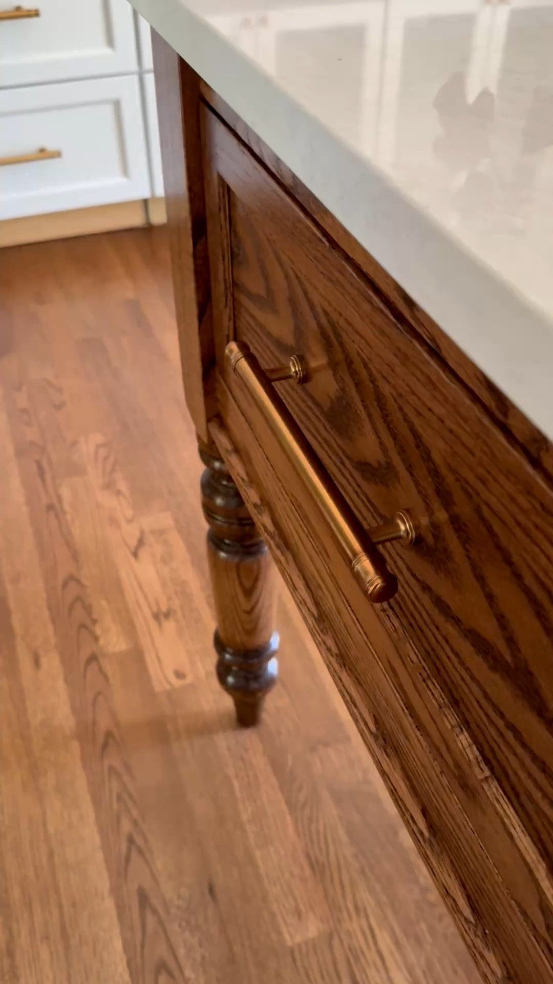 Worth it for these brass knobs and pulls from @Rejuvenation in Heritage Brass