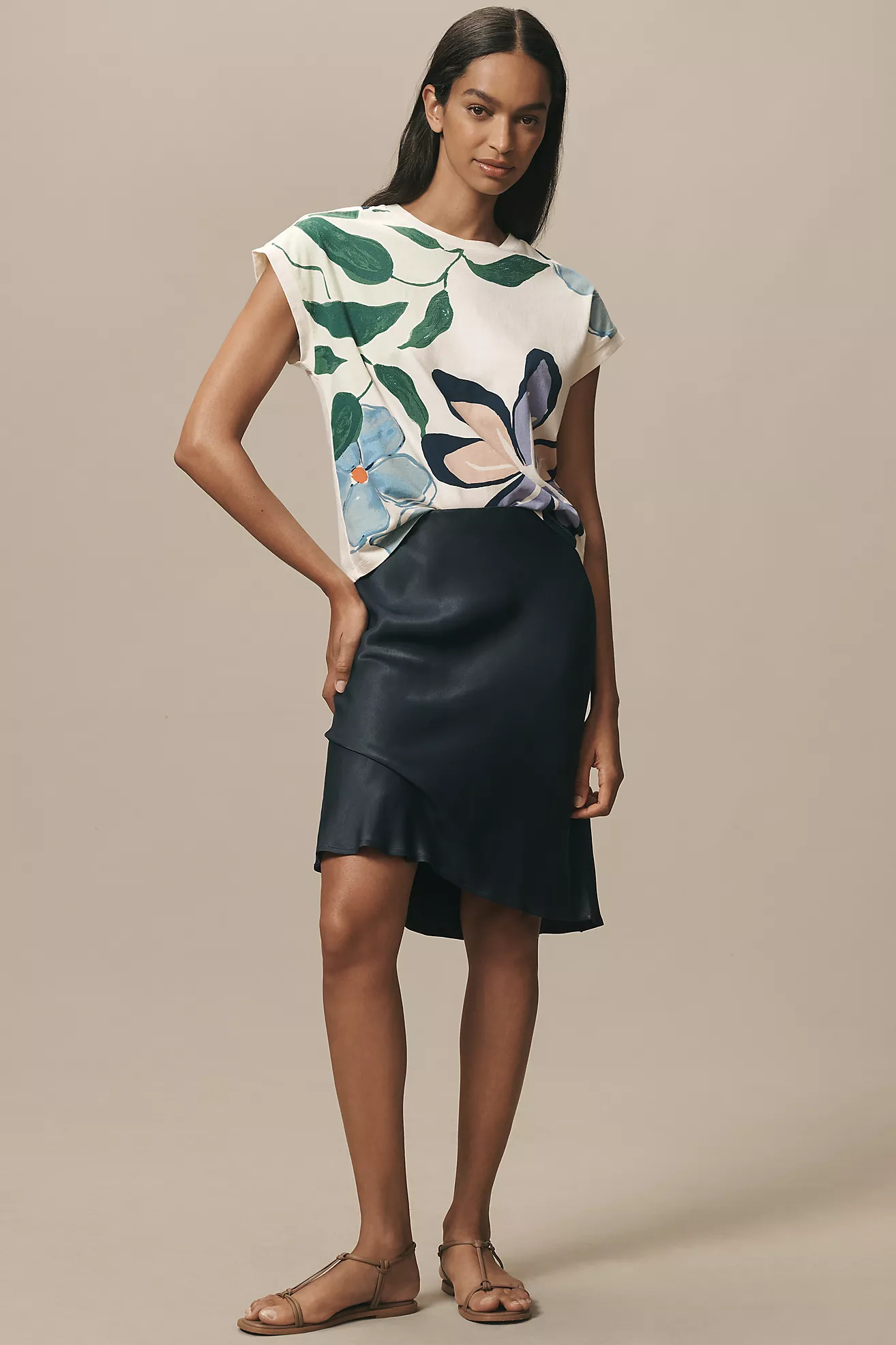 By Anthropologie Graphic Muscle Tee | Anthropologie (US)