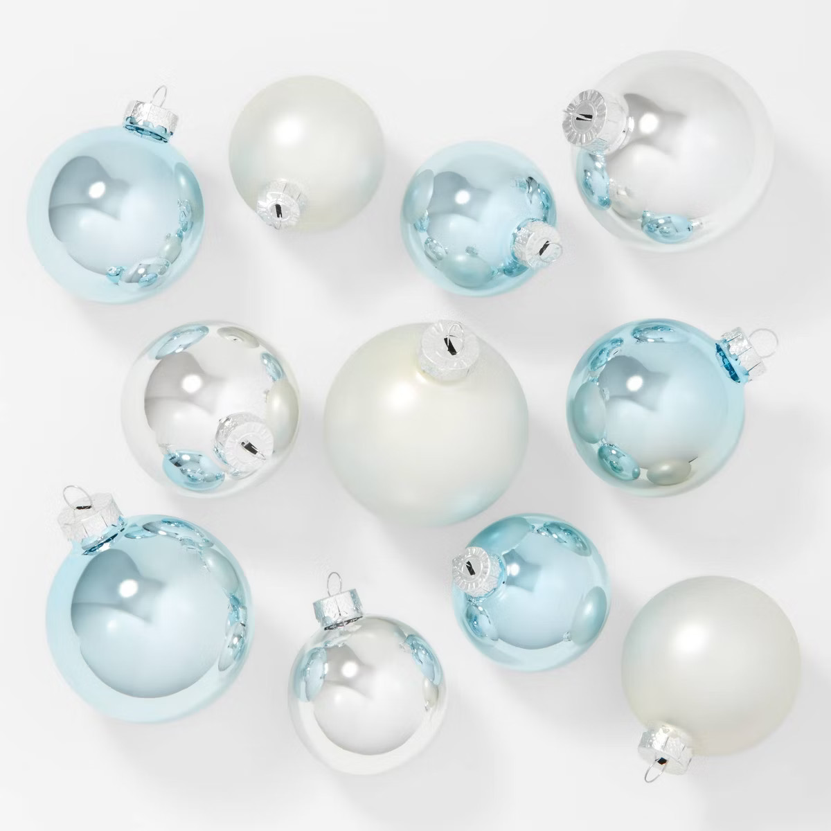 42ct Round Glass Christmas Tree Ornament Set - Wondershop™ | Target