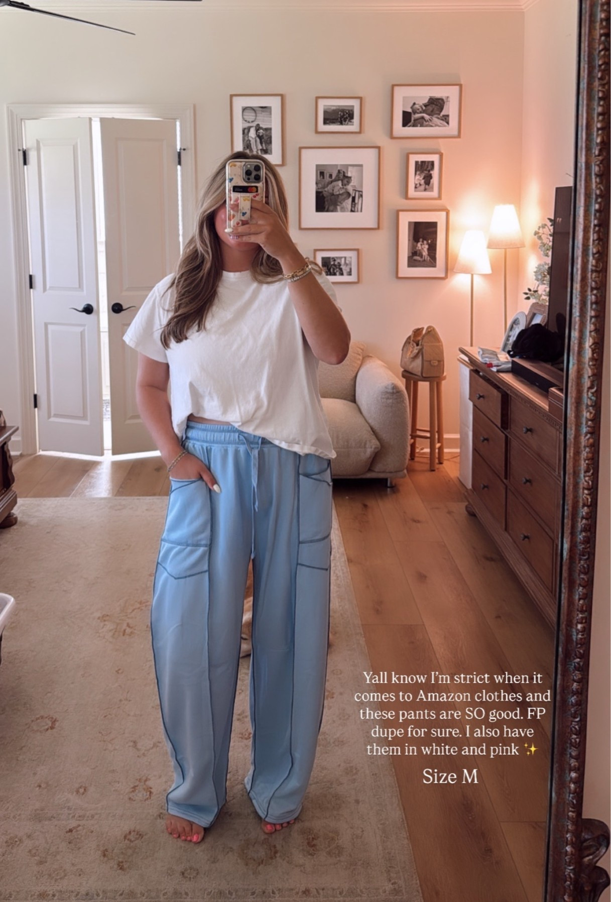 Size medium in the pants! 💙

#LTKootd #LTKU #LTKgrwm