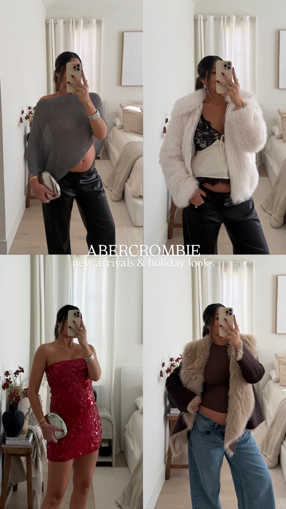 #AbercrombiePartner @abercrombie new arrivals are so good for any and all events this holiday season! No matter the occasion, they have something for everyone and I'm sharing all my favs!