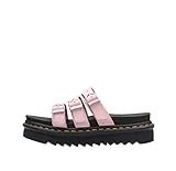 Dr. Martens Women's Blaire Slide Sandal, Chalk Pink Hydro Leather, 11 | Amazon (US)