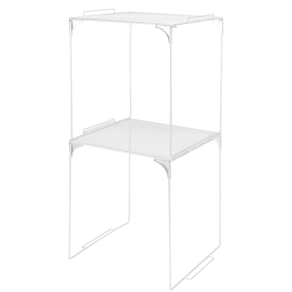 Locker Organizer Shelf Stackable Extra Locker Shelf for School Locker Organizer Storage Cabinet A... | Amazon (US)