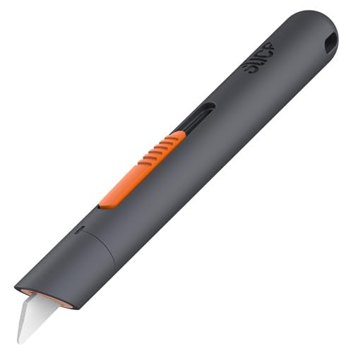 Slice 10513 Pen Cutter, 3 Position Manual Blade, Cuts Packages, Cardboard Box, Stays Sharp up to 11x Longer Than Metal Blades | Amazon (US)
