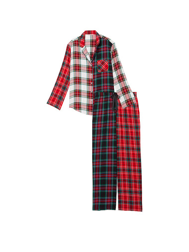 Flannel Long Pajama Set | Victoria's Secret (US / CA )