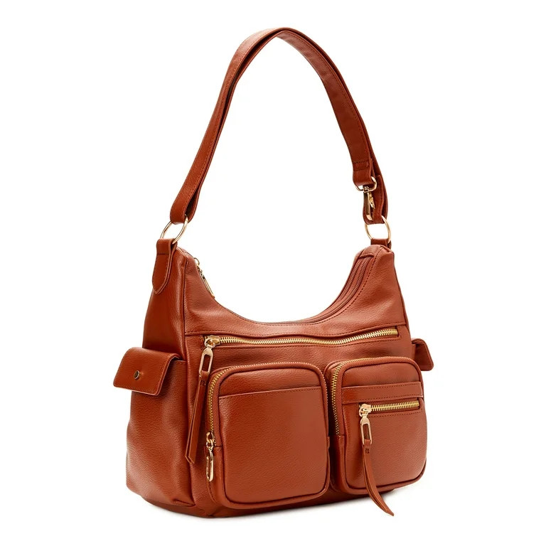 Time and Tru Women's Faye Hobo Handbag | Walmart (US)