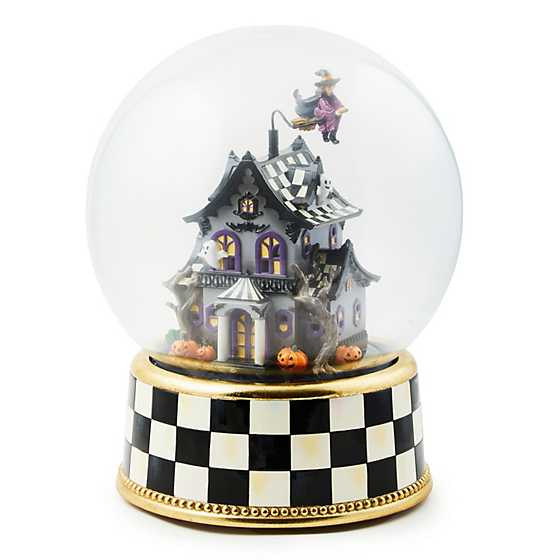 Halloween Haunted House Globe | MacKenzie-Childs
