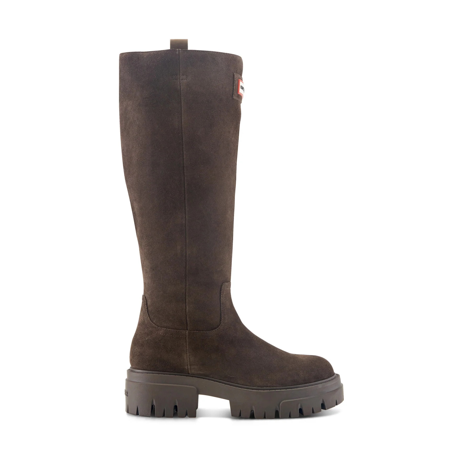 Women's Giania Suede Boots - Dark Brown Suede | Hunter Boots | Hunter Boots