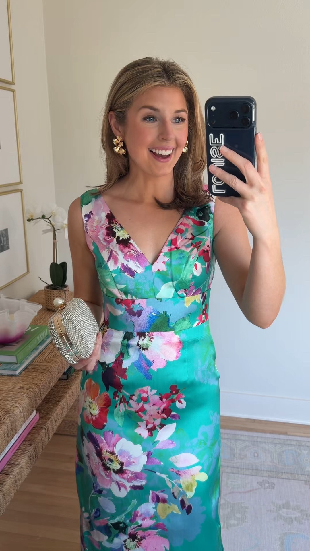 Black tie wedding guest look! Wearing a 2