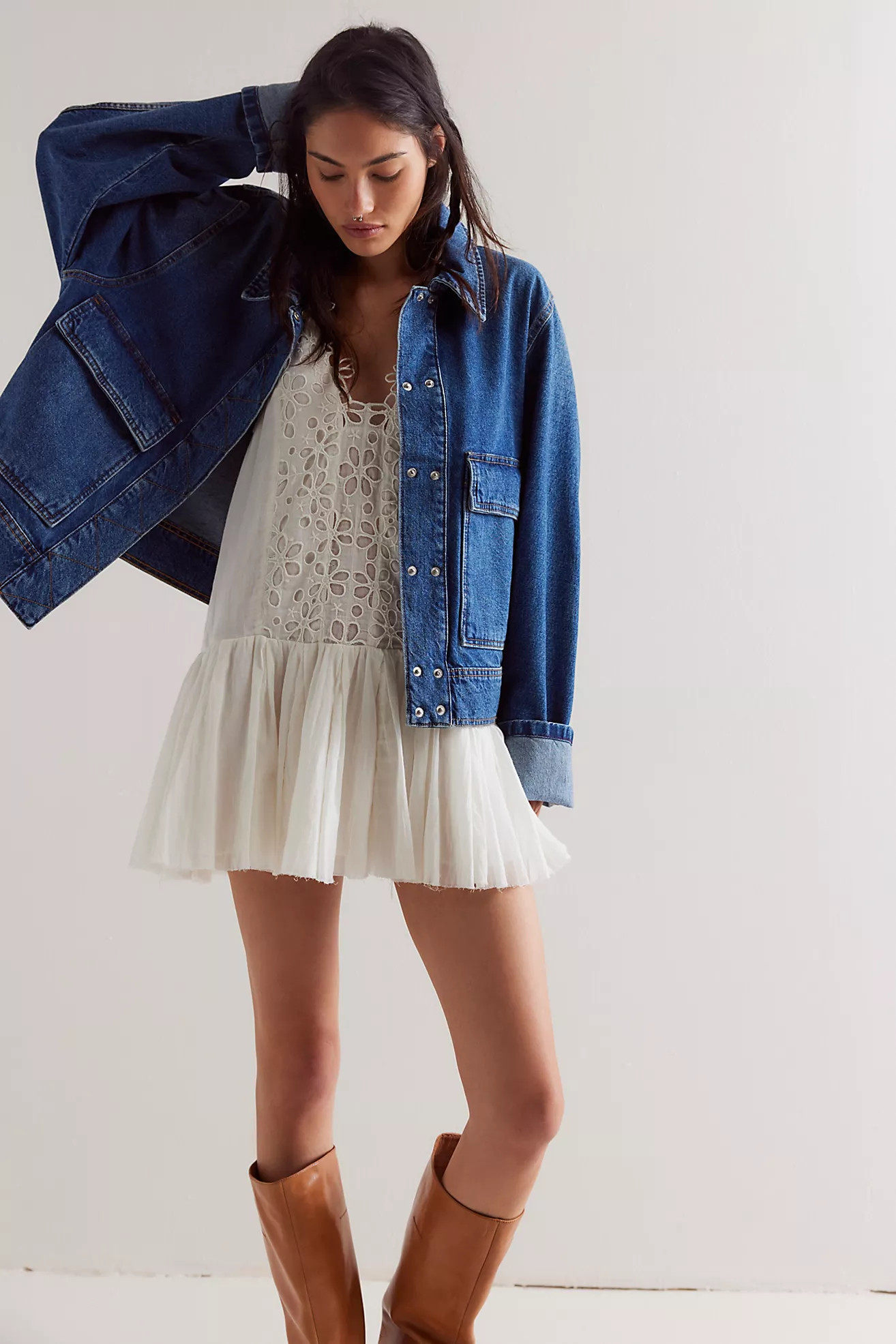 We The Free Suzy Denim Jacket | Free People (Global - UK&FR Excluded)