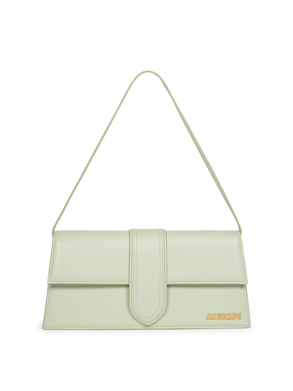 Women's Le Bambino Long Leather Shoulder Bag - Light Green - Light Green | Saks Fifth Avenue
