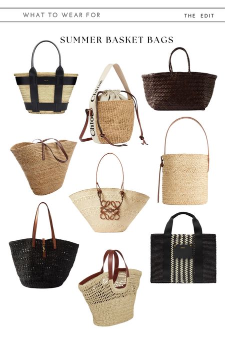The Basket Bag Edit ☀️ 

Raffia, straw tote bags, summer bags,  beach accessories, luxury, designer bags, wicker bag

#LTKstyletip #LTKeurope #LTKSeasonal