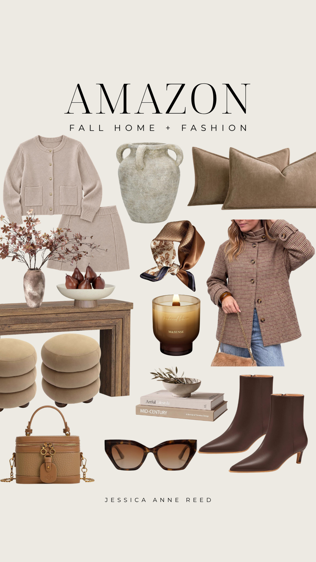 Chic Amazon fall finds for your wardrobe + home 🤎🍂 Sharing the cutest fall fashion and cozy neutral home decor — Amazon fall fashion, Amazon fall finds, Amazon home decor, fall outfit ideas, affordable fall fashion, neutral fall decor, earthy home decor, Amazon fashion finds, fall accessories #AmazonFinds #AmazonFashion #AmazonHome #FallFashion #FallHomeDecor #AmazonMustHaves #FallStyle #NeutralHome #LTKootd 

 #LTKootd #LTKSeasonal #LTKHome