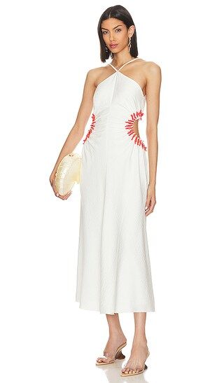 Silvia Dress in Off White | Revolve Clothing (Global)