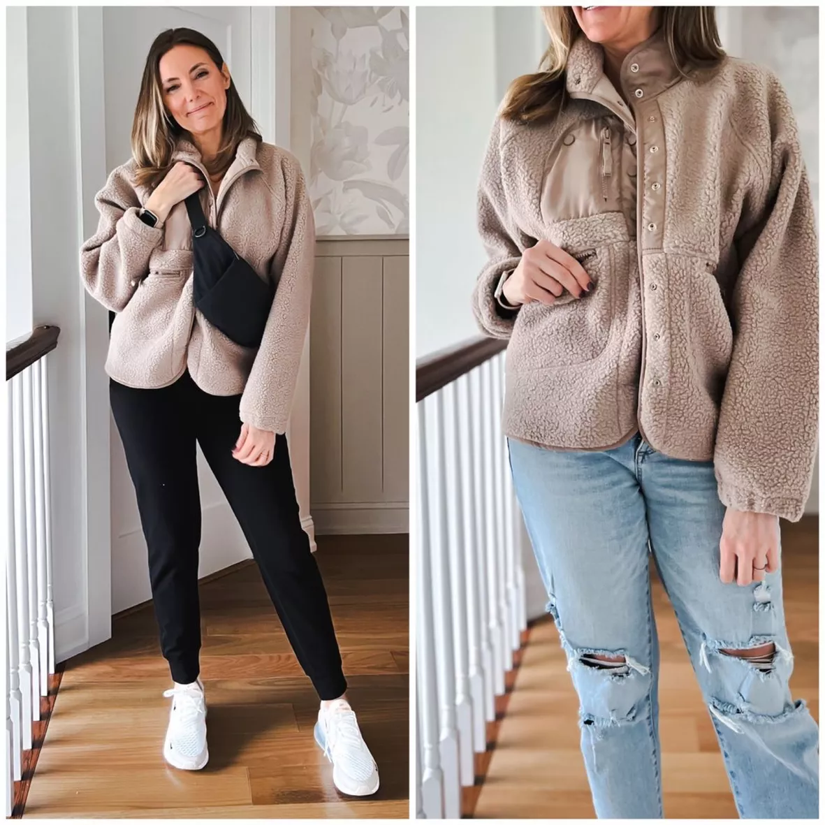 Yanekop Womens Fleece Jacket Fuzzy … curated on LTK
