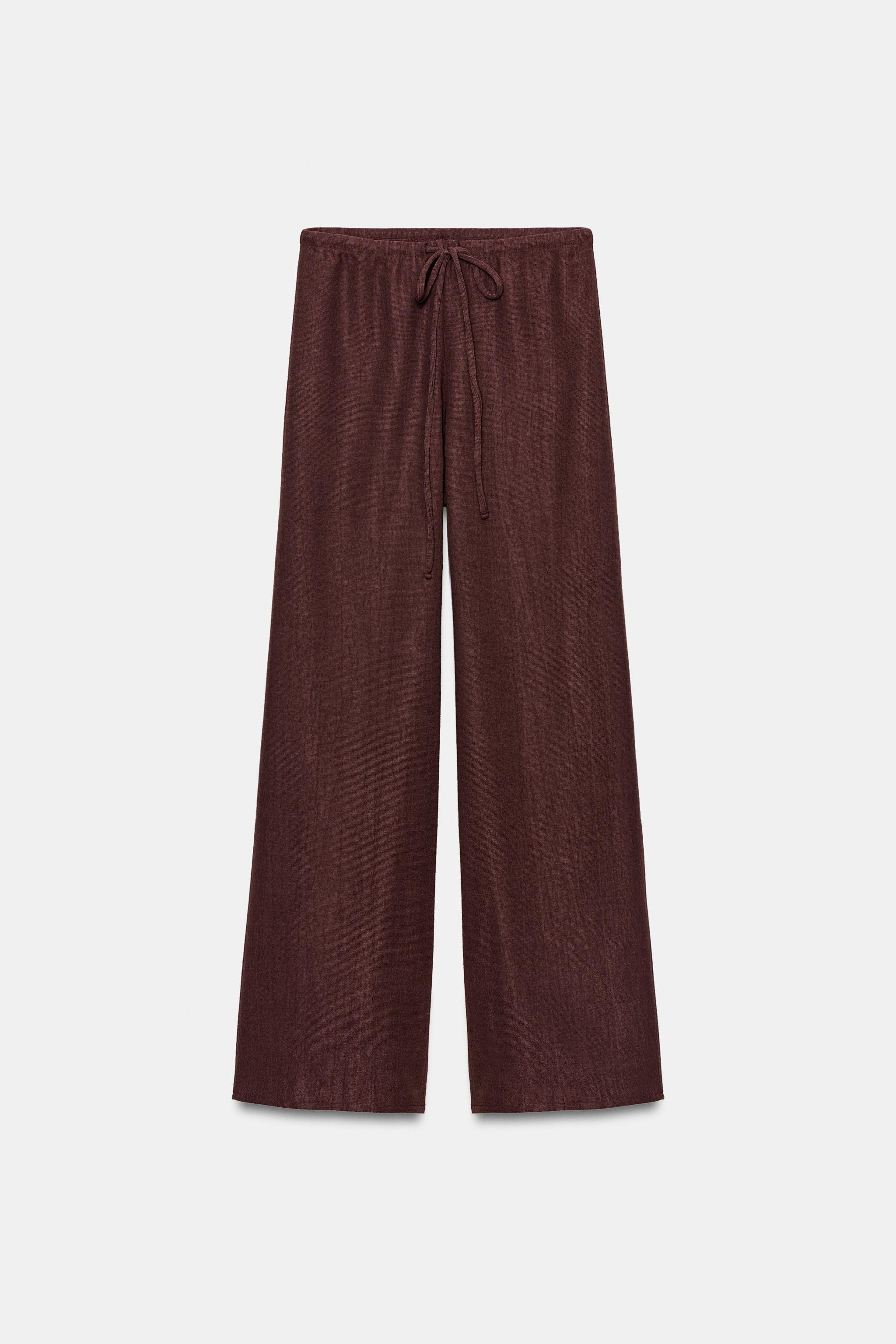 RUSTIC STRAIGHT TROUSERS | Zara UK