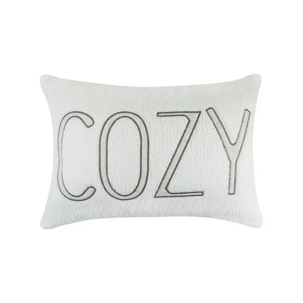 Better Homes & Gardens Cozy Sherpa Decorative Oblong Throw Pillow, 14"x20" | Walmart (US)
