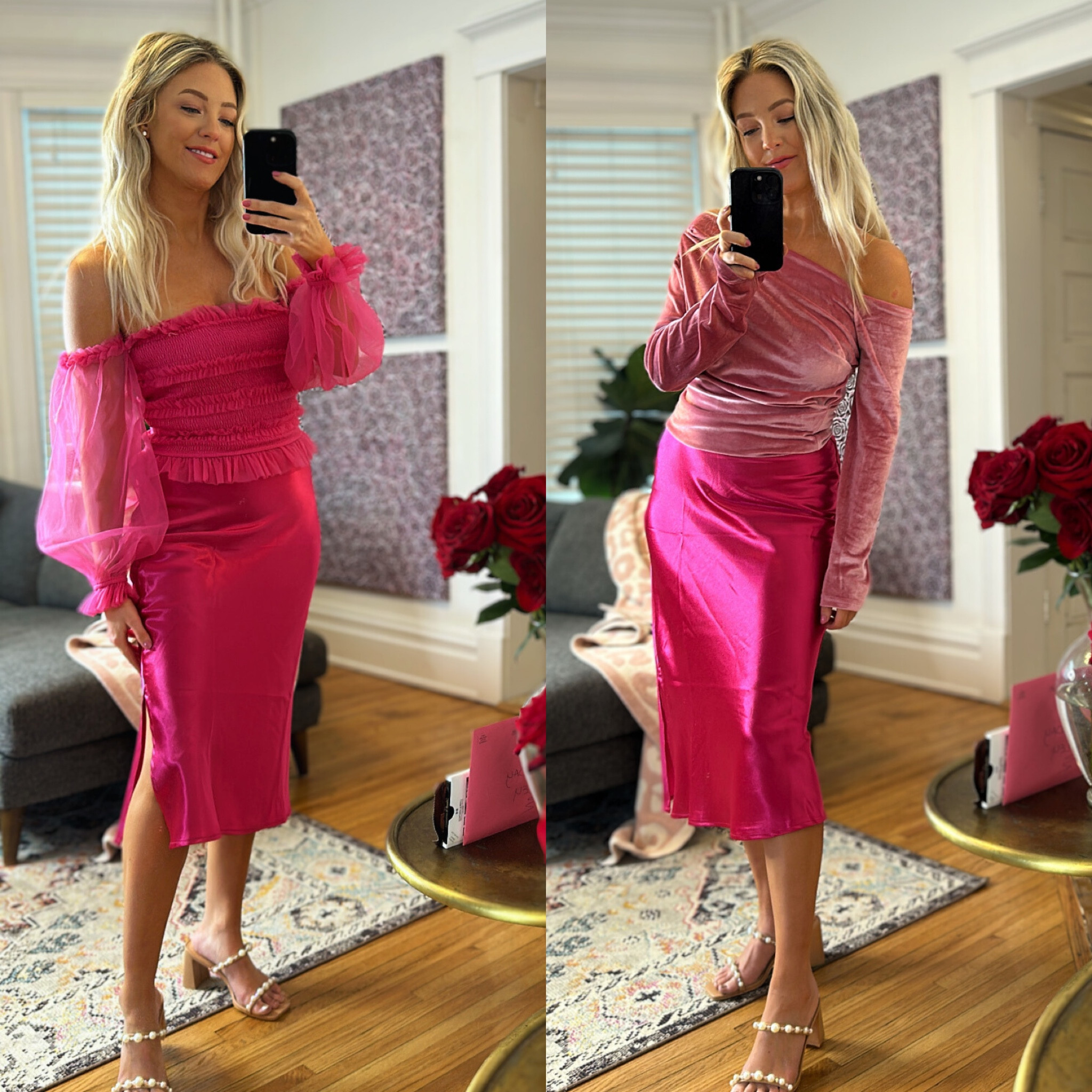 Flirt, fun and oh so pink! 🩷💕💞

Top: small
Skirt: small
Heels: 7 

#valentinesday2024 #tryonhaul #vdaylooks 

#LTKGiftGuide #LTKshoecrush #LTKSeasonal