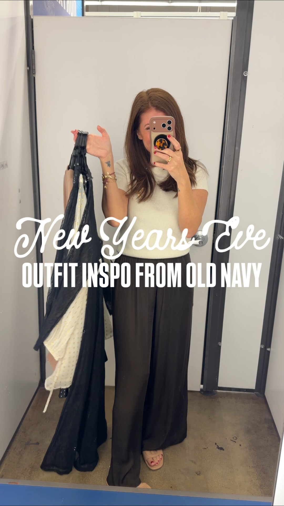 New Year’s sparkle ✨ without the full-price hangover 🥂

Sharing Old Navy pieces that are PERFECT for New Year’s Eve, from dressy to cozy-chic—and the best part? Most of them are on SALE 👏 Whether you’re going out or staying in, these looks make ringing in the new year easy and affordable.

👉 Follow @styledinasnap_ for more easy, everyday style

Sizing: 
Satin skirt – size small
Sequence for dash size extra small
Velvet dress – small
Lace top – size small
Sheer top – so small
👉 Comment SHOP for the links

✨ Don’t wait—these deals won’t last!

Which look are you wearing to ring in the New Year? 🎉👇

#OldNavy #OldNavyStyle #OldNavyFashion #AffordableStyle #NYEOutfits #SaleFinds #BudgetFashion #EverydayStyle #MomStyle #StyledInASnap

#LTKHoliday #LTKOver40 #LTKSaleAlert