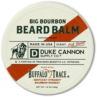 Duke Cannon Big Bourbon Beard Balm - Bourbon Oak Barrel Scent - Beard Balm for Men - Trial Size -... | Target