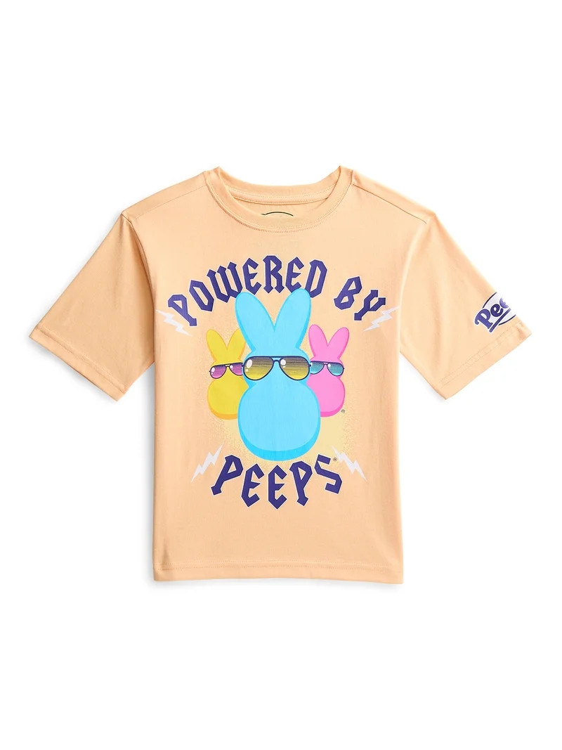 Powered by Peeps Boys Graphic Tee, Sizes 4-18 | Walmart (US)