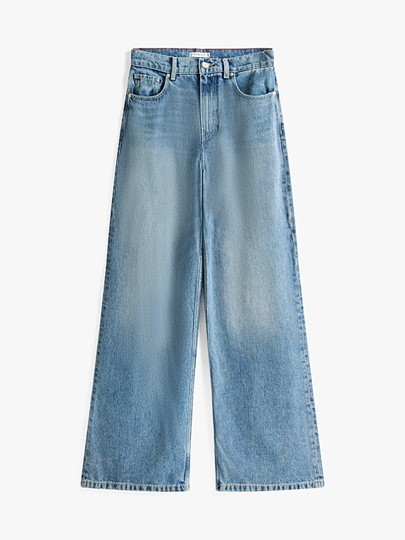 Jeans mit hohem Bund und weitem Bein | Tommy Hilfiger (DE)