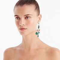 Sequin flower earrings | J.Crew US