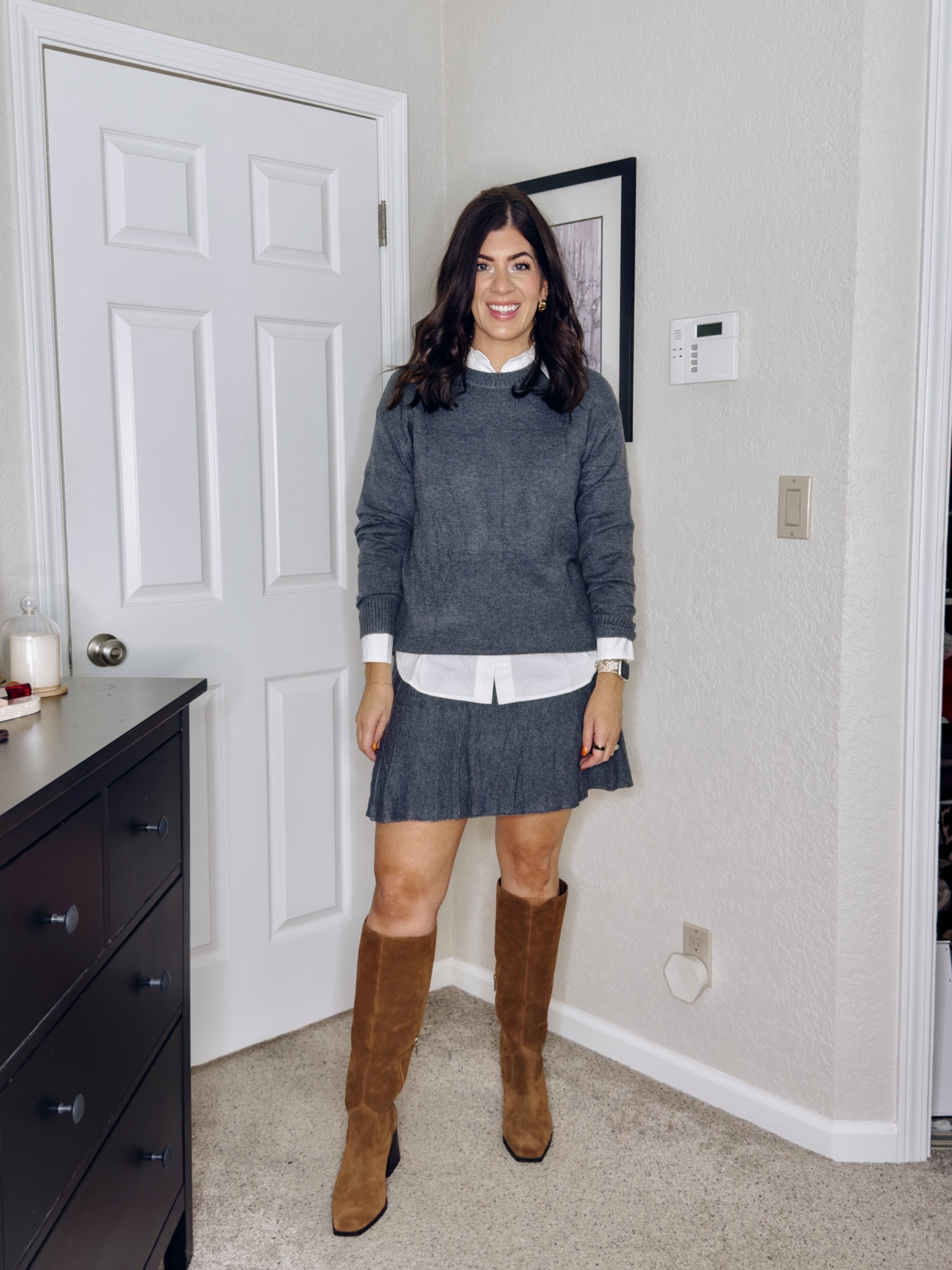 In a large sweater set

#LTKSaleAlert #LTKTall #LTKMidsize