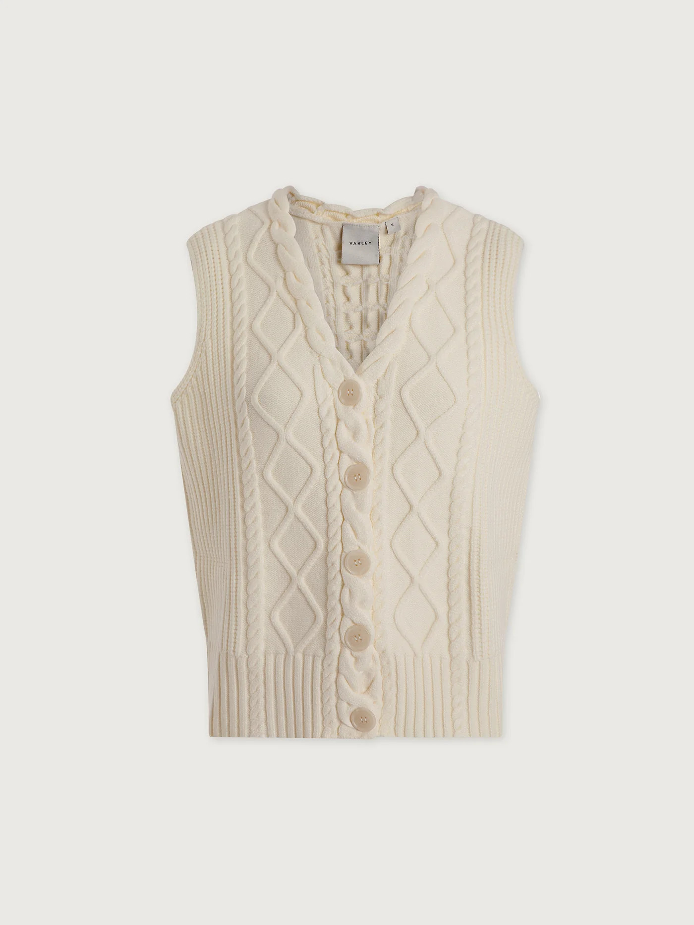 Tatyana Cable Knit Vest | Varley US | Varley US