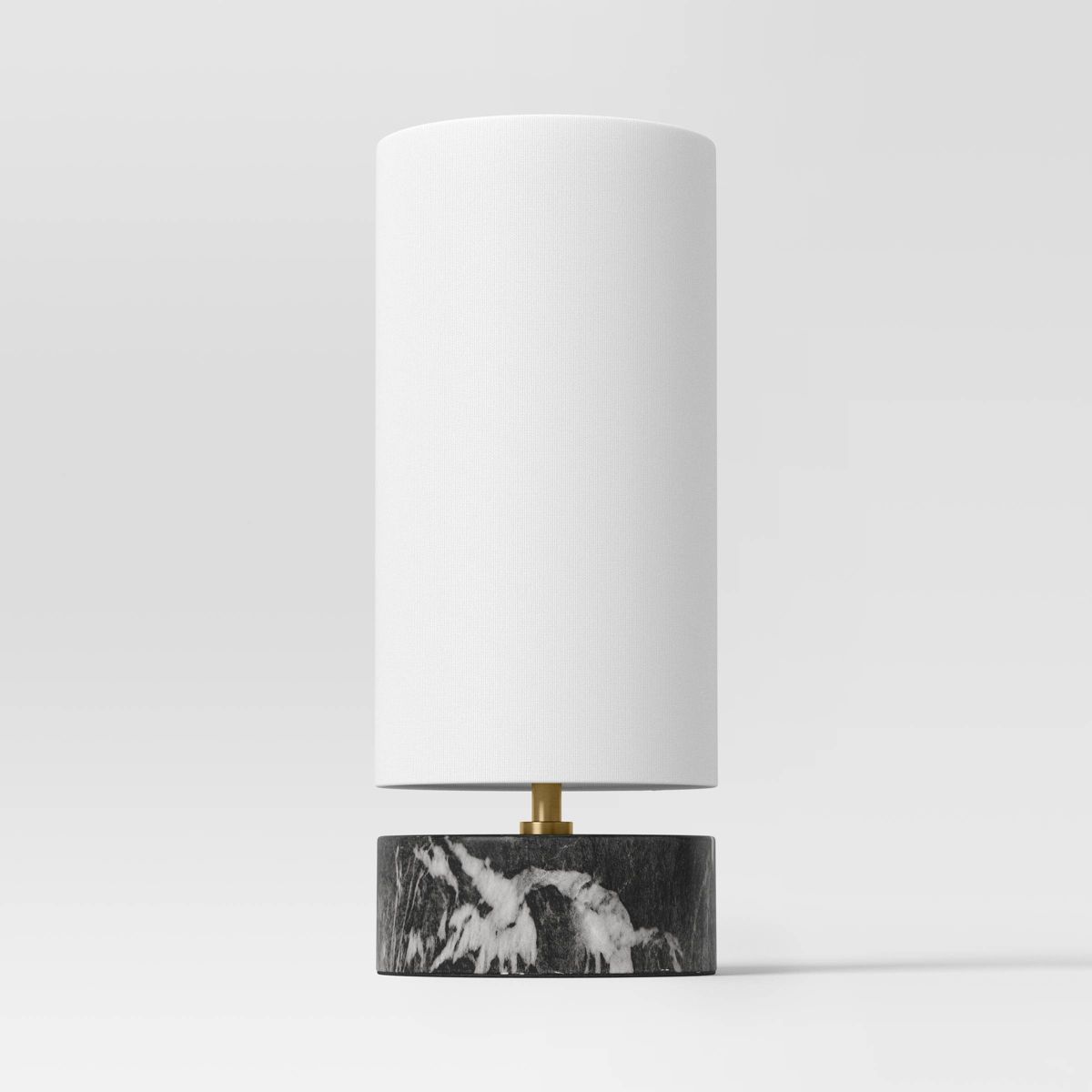 Faux Marble Mini Table Lamp Black - Threshold™ | Target