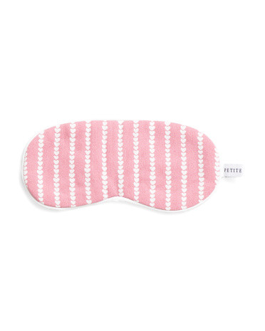 Girls Love Lines Twill Sleep Mask | TJ Maxx
