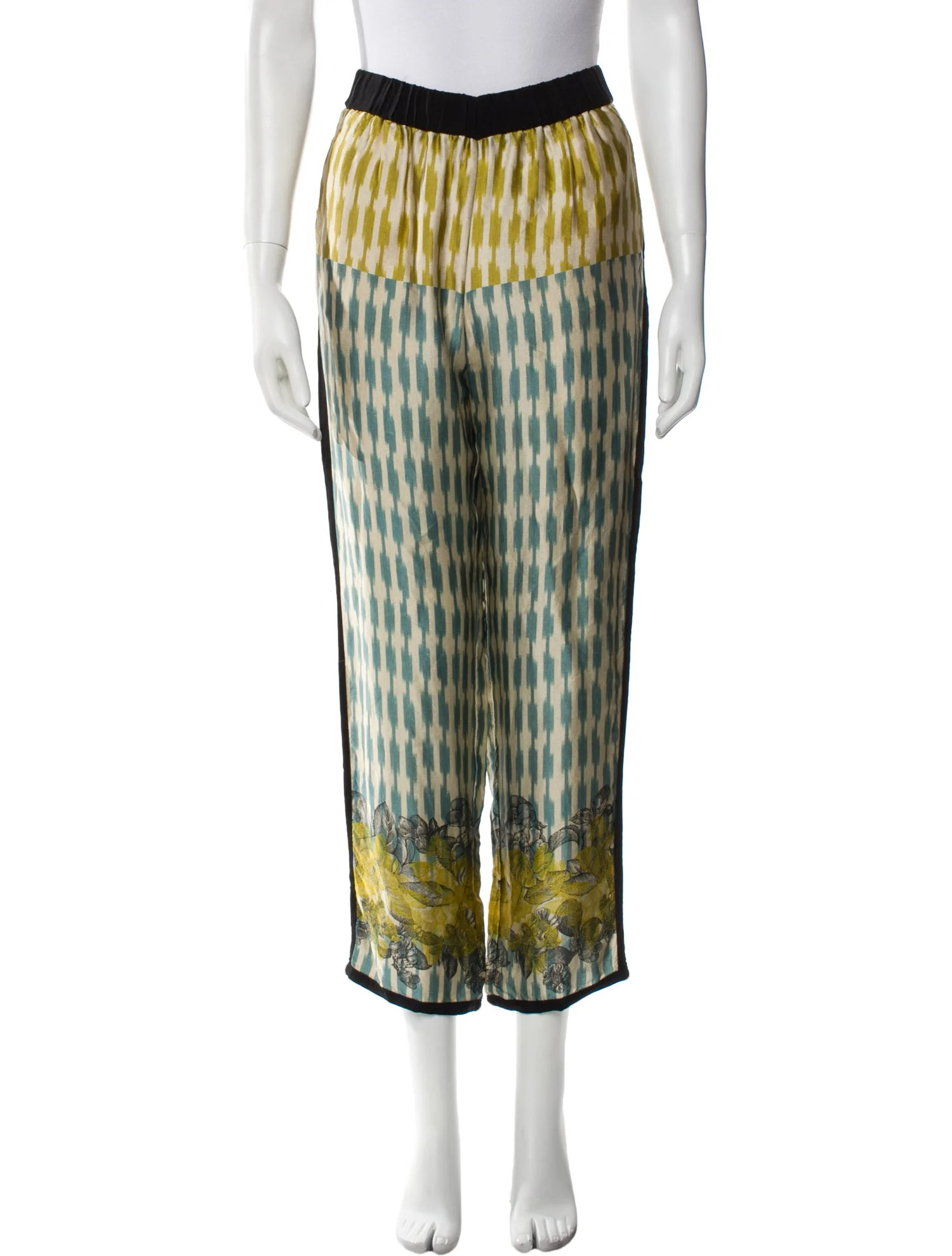 Silk Straight Leg Pants | The RealReal